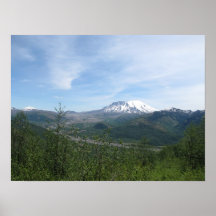 Mt St Helens Poster