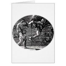 Muay Thai, Fight, Thai-Boxing Grußkarte