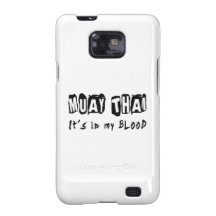 Muay Thai It's in my blood Samsung Galaxy SII Cover