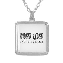 Muay Thai It's in my blood Necklaces