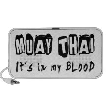 Muay Thai It's in my blood PC Speakers
