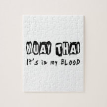 Muay Thai It's in my blood Puzzle