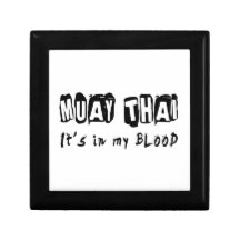 Muay Thai It's in my blood Trinket Box