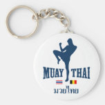 Muay Thai Thailand Belgium Key Chains