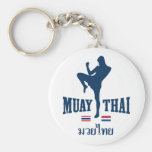 Muay Thai Thailand Netherlands Key Chain