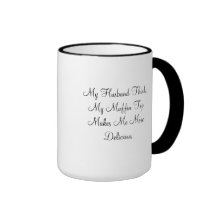 "Muffin Top...Delicious" Husband Edition, Mug
