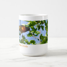 Mug, Baltimore Oriole in a Mulberry Tree