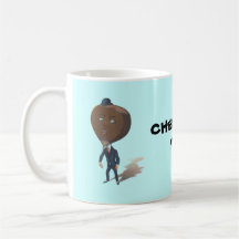 Mug ~ Fun Vintage Anthropomorphic Chest-Nut Man!