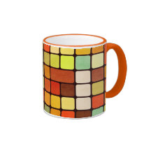 mug,retro,cube