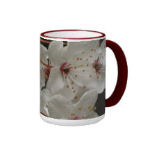 Mug - White Cherry Blossoms