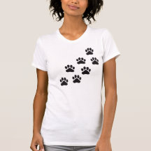 Muiltiple paw prints shirts