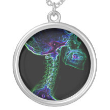 Multi-colour  C-spine necklace