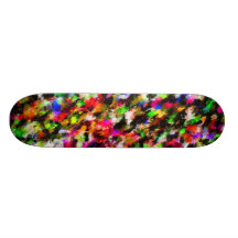 Multi-Coloured Pattern (1) Skate Board Decks