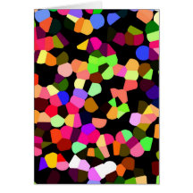 Multi-Coloured Pattern (2) Greeting Cards