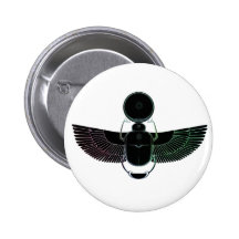 Multi-coloured Scarab Pins