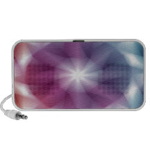 Multicolor Abstract Art Mp3 Speakers
