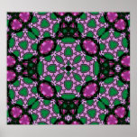 Multicolored Abstract Pattern Print