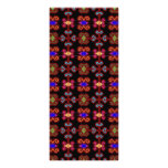 Multicolored Scrollwork Rack Card