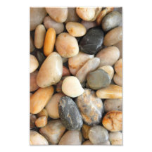Multicolored stones photo print