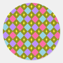 Multicolour Honeycomb Create your own Sticker