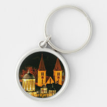 Multicultural city of Sarajevo Keychain