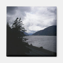 Multnomah Falls Scenic Highway Fridge Magnet