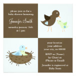 Mum and Baby Bird Shower Invitations