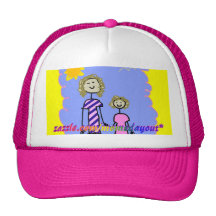 Mum and Me, Mother Daughter Walk Mesh Hat