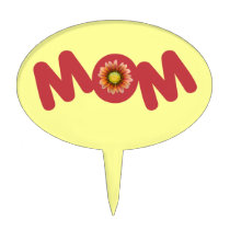 Mum Cake Pick cake picks