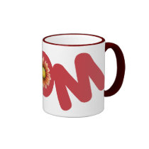 Mum Gift Ceramic Ringer Mug mugs