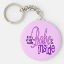 Mum On The Outside - Keychain