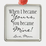 Mum quote ornaments