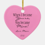 Mum quote ornaments