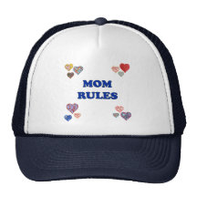 Mum Rules Trucker Hats