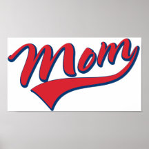 Mum Swoosh Print