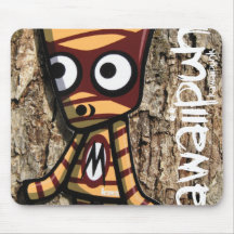 Mummy Mascot Mouse Pad