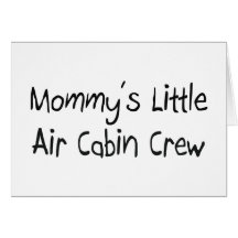 Mummy's Little Air Cabin Crew Cards