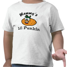 Mummy's Little Punkin T Shirts
