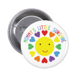 Mummy's Little Sunshine Button