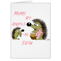 Mums are Angels on Earth Cards