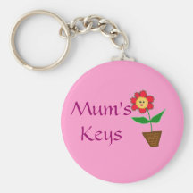 Mum's Keys Keychain