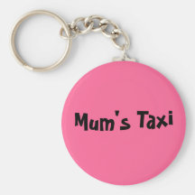 Mum's Taxi Key Chains