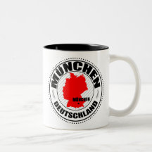 Munchen Stamp A002 Coffee Mugs