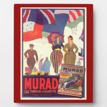 Murad The Turkish Cigarettes Plaques