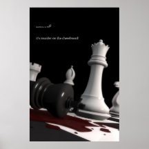 Murder on the Chessboard - Print