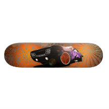 Muscles cars are awesome!!!! custom skateboard