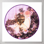 Mushroom Manifstation Sigil Poster