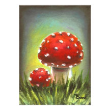 Mushrooms Custom Invite