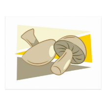 Mushrooms Post Card