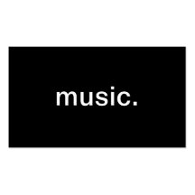 Music Business Card